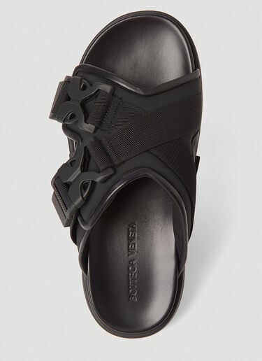 Bottega Veneta 搭扣凉鞋 黑色 bov0153017