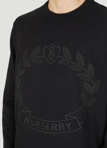 Burberry Logo Sweatshirt Black bur0150078
