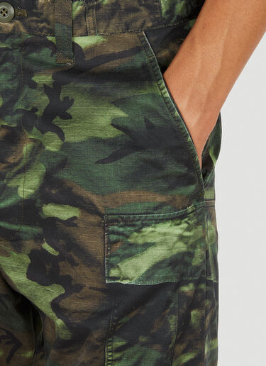 Junya Watanabe Camouflage Cargo Pants Green jwn0148015