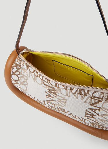 JW Anderson Bumper Baguette Shoulder Bag Beige jwa0251019