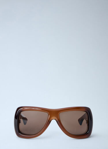 Saint Laurent SL 902 Howl Sunglasses Brown sla0264030