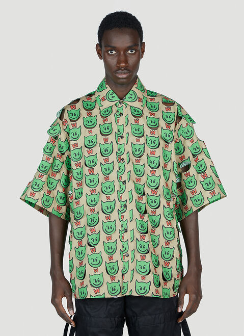 DRx x STEFAN MEIER x LN-CC Devil Shirt White drs0350003