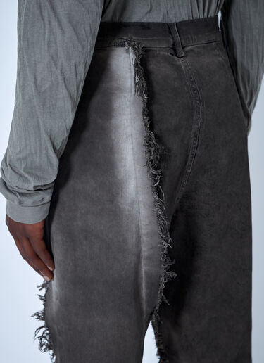 LN-CC® - Rick Owens: Bolan Bootcut Jeans - Grey Rick Owens Bolan Bootcut Jeans Grey ric0165053