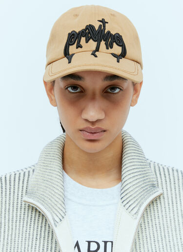 Praying Demon Baseball Cap Brown pry0354020