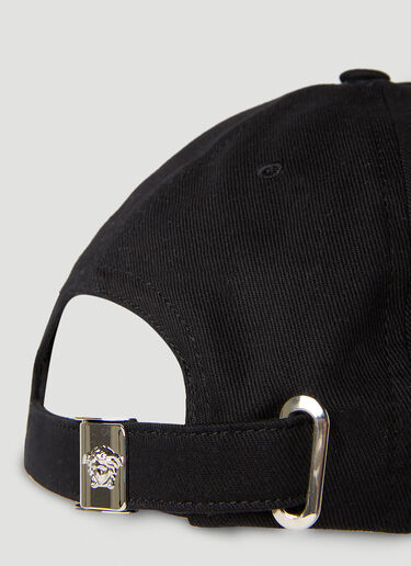 Versace Varsity Baseball Cap Black ver0151054