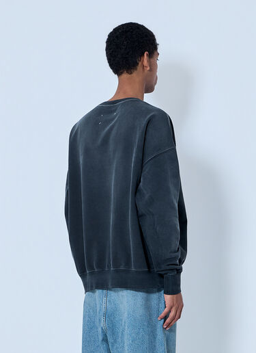 Maison Margiela Cotton Jersey Sweatshirt Navy mla0164105