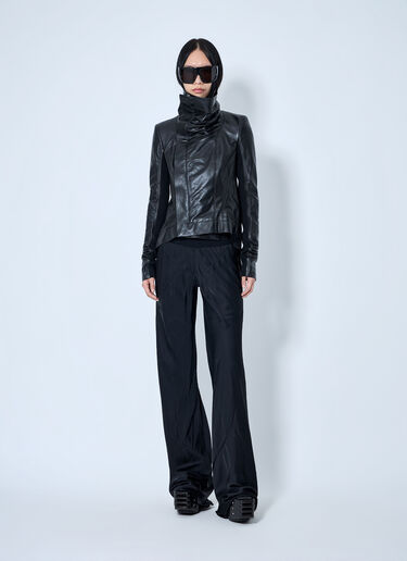 LN-CC® - Rick Owens: Naska Biker Jacket - Black Rick Owens Naska Biker Jacket Black ric0265004