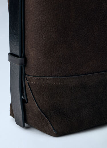 LN-CC® - Lemaire: Small Belted Tote Bag - Brown Lemaire Small Belted Tote Bag Brown lem0266027