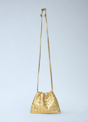 Bottega Veneta Small Intrecciato Dustbag Gold bov0263045