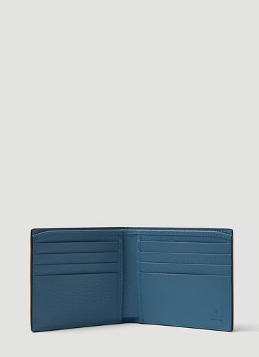 Gucci GG Plaque Bi-Fold Wallet Light Blue guc0150276