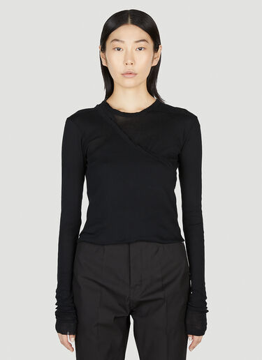 오버레이 탑 Rick Owens 오버레이 탑 블랙 ric0252015