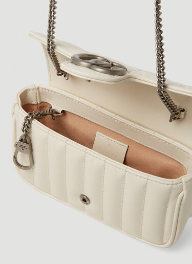 Gucci GG Marmont Super Mini Shoulder Bag Cream guc0250202