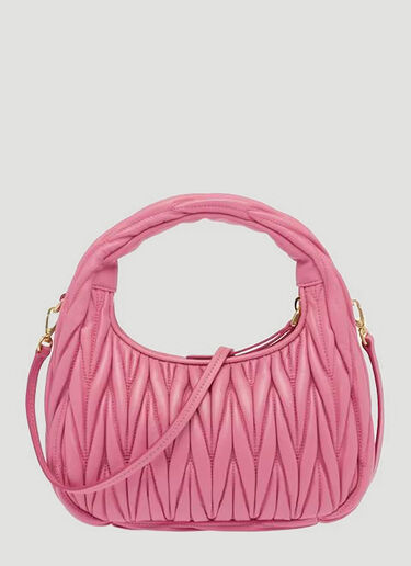 Begonia Shoulder Bag Miu Miu Begonia Shoulder Bag Pink miu0252035