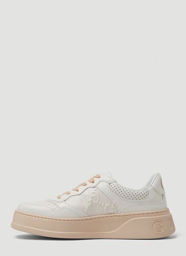 Gucci GG Embossed Sneakers White guc0250118