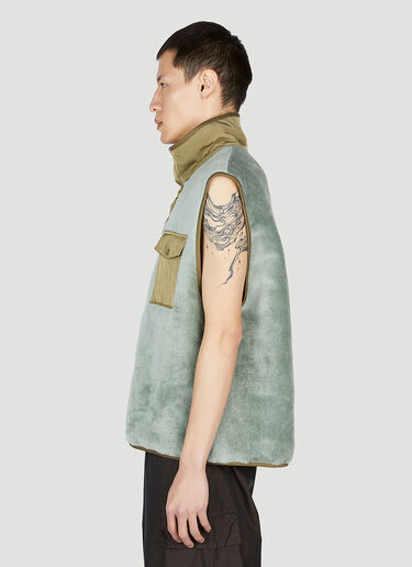 Barlow Fleece Gilet Visvim Barlow Fleece Gilet Green vis0152023