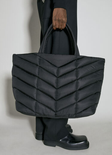 Saint Laurent Puffer Tote Bag Black sla0154043
