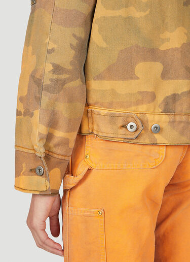 NOTSONORMAL Camouflage Dusted Jacket Orange nsm0351011