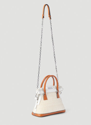Maison Margiela 5AC Classique Micro Shoulder Bag White mla0251067