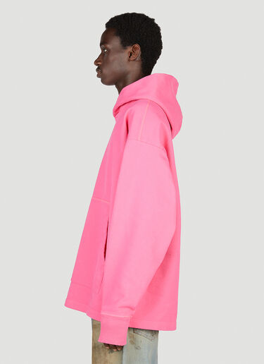Logo Hooded Sweatshirt Acne Studios Logo Hooded Sweatshirt Pink acn0153011