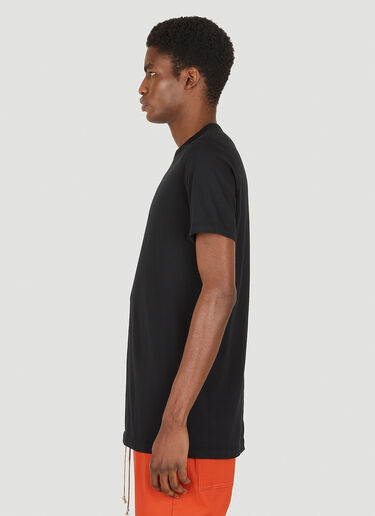 Rick Owens 레벨 티셔츠 블랙 ric0149020