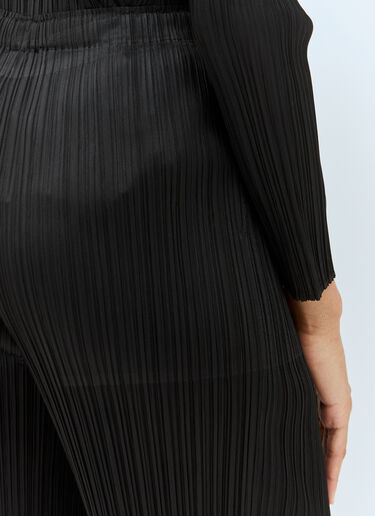 Pleats Please Issey Miyake Pleated Pants Black plp0258019