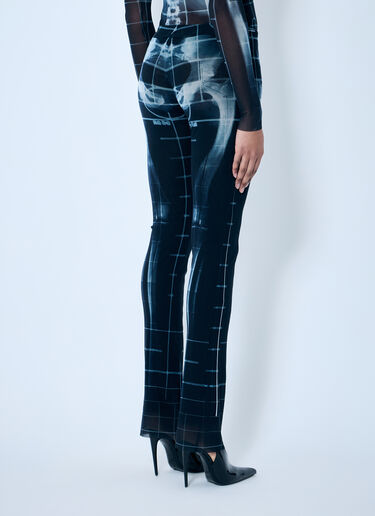 Jean Paul Gaultier スケルターメッシュパンツ  ブラック jpg0259017