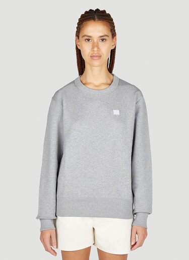 Acne Studios 페이스 패치 스웨트셔츠 그레이 acn0251034