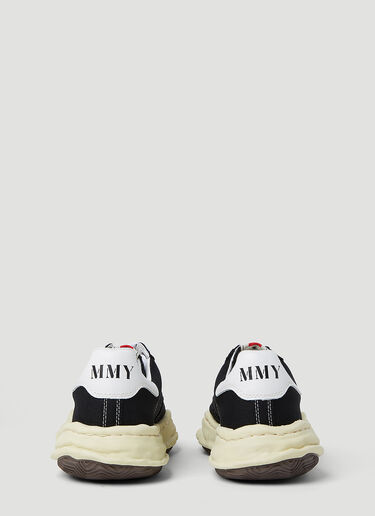 Maison Mihara Yasuhiro 블래키 VL OG 솔 캔버스 스니커즈 블랙 mmy0154016