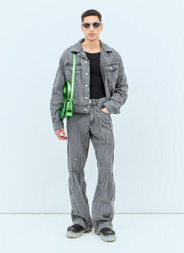 Kusikohc Multi Rivet Jeans Grey kus0156005