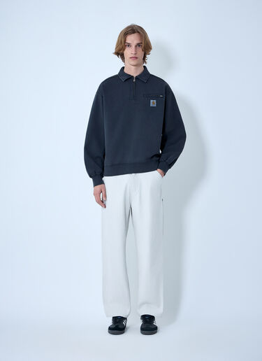 Carhartt WIP Half Zip Detroit Sweatshirt Navy wip0164002