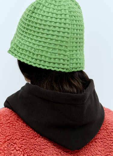 Stüssy 华夫格针织渔夫帽  绿色 sts0156024