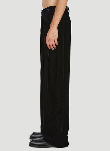 Velvet Pants Saint Laurent Velvet Pants Black sla0154011