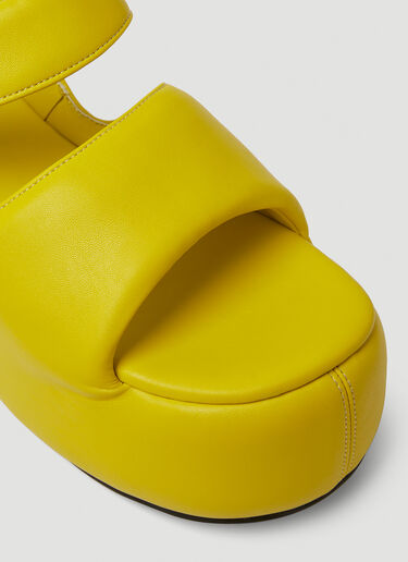 SIMON MILLER Bubble Platform Sandals Yellow smi0249023