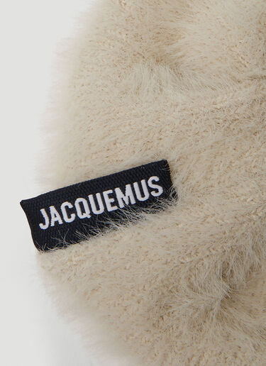 Jacquemus Le Chouchou Neve Scrunchie White jac0250067