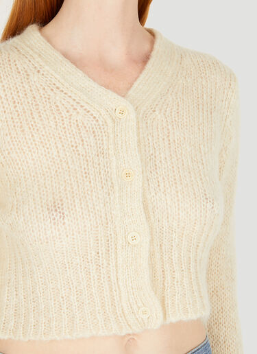 TheOpen Product Brushed Cardigan Beige top0250005