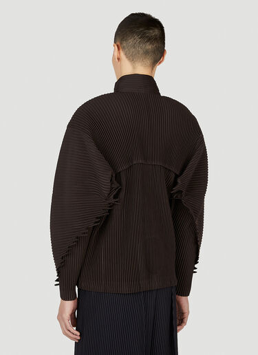 Homme Plissé Issey Miyake 拉链开衫 棕色 hmp0152014