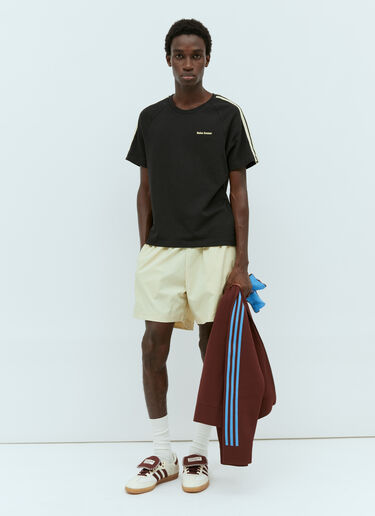 ロゴアップリケTシャツ adidas by Wales Bonner ロゴアップリケTシャツ ブラック awb0354007