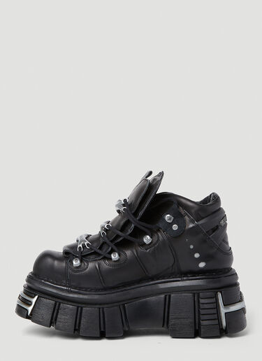 x ニューロック プラットフォームスニーカー Vetements x ニューロック プラットフォームスニーカー ブラック vet0154014