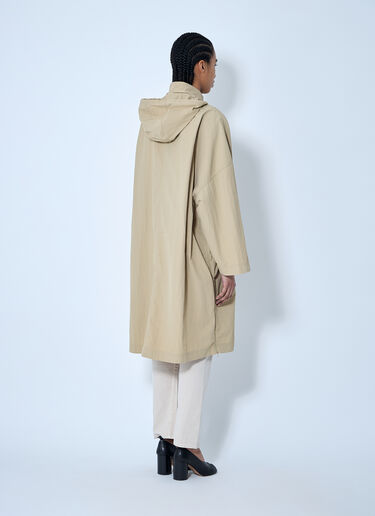 TOTEME Lightweight Parka Coat Beige tot0260025