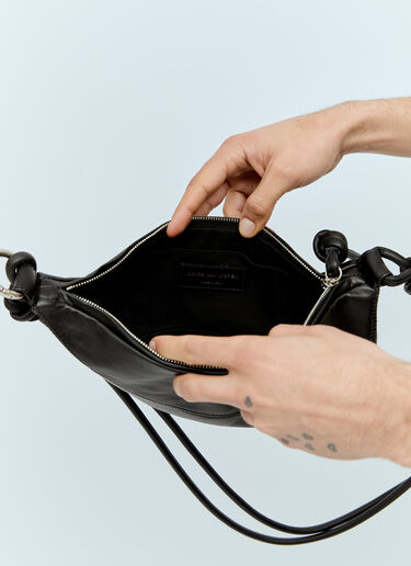 Leather Crossbody Bag Dries Van Noten Leather Crossbody Bag Black dvn0156043