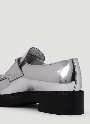 Mirrored Loafers Prada Mirrored Loafers Silver pra0251014