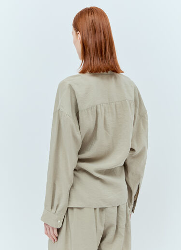 Lemaire Twisted Shirt Beige lem0256003