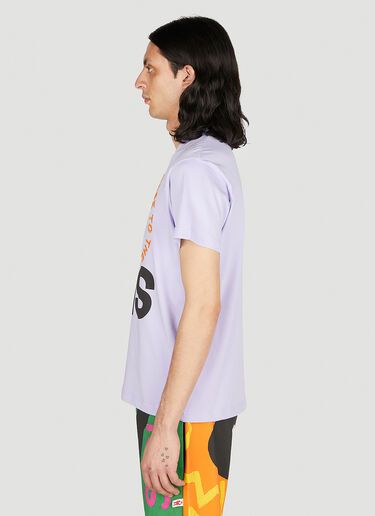 Walter Van Beirendonck Sun 短袖 T 恤 紫色 wlt0152011