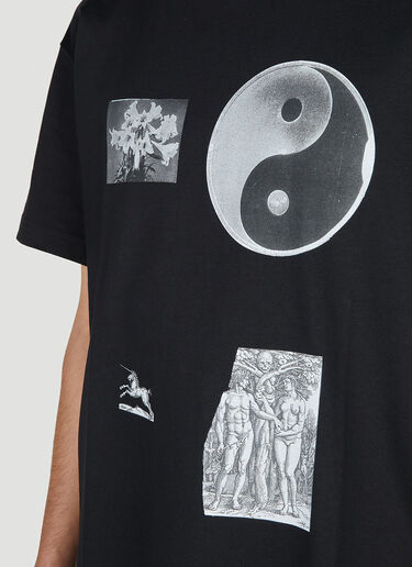 Soulland Collage Print T-shirt Black sld0352018