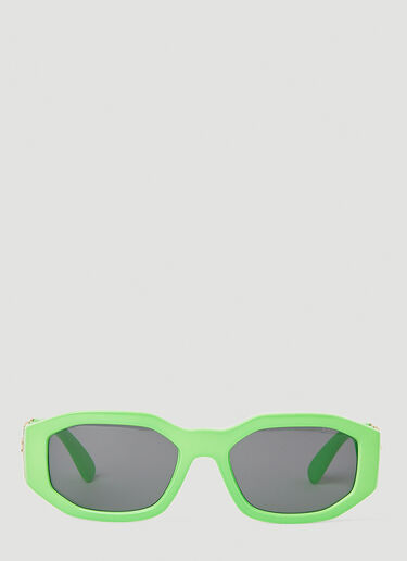 Versace Medusa Biggie Sunglasses Green lxv0251001