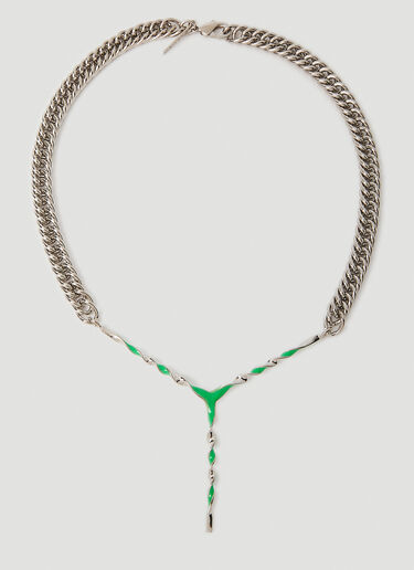 Y/Project Helix Y Necklace Silver ypr0152041