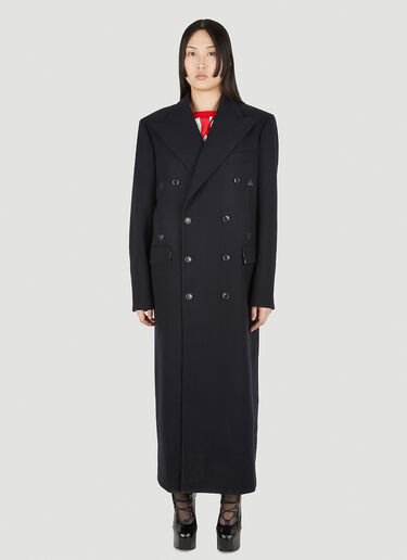 Vivienne Westwood Dickens Double-Breasted Coat Black vvw0250018