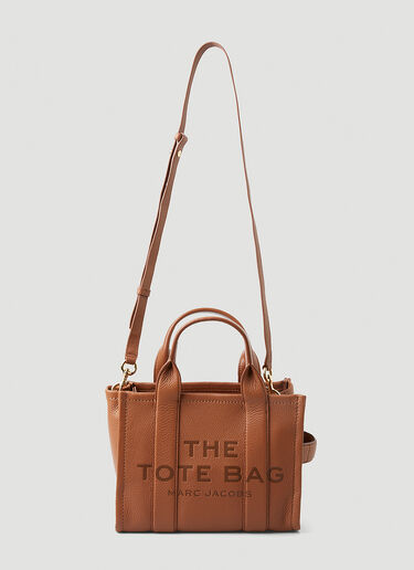 Logo Print Small Tote Bag Marc Jacobs Logo Print Small Tote Bag Brown mcj0247073