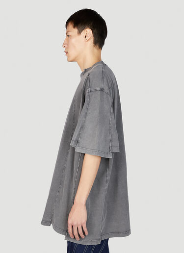 VETEMENTS Cut Up T-Shirt Grey vet0151013