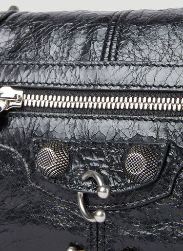 Balenciaga Le Cagole Piercing Crossbody Bag Black bal0152070